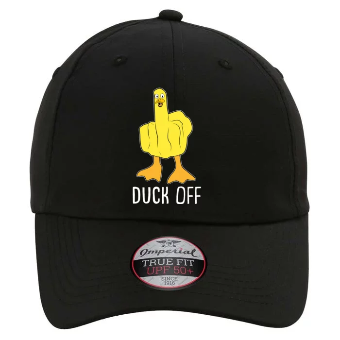 Funny Duck Off Middle Finger The Original Performance Cap