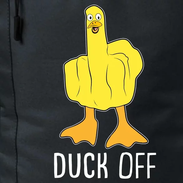 Funny Duck Off Middle Finger Daily Commute Backpack