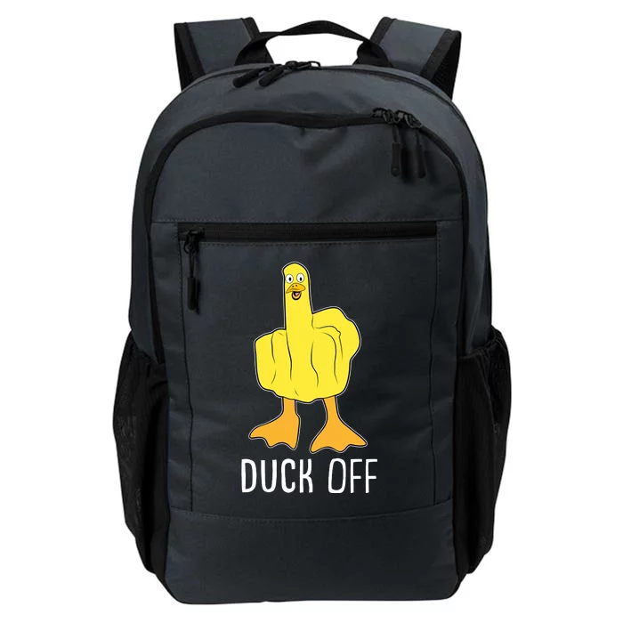 Funny Duck Off Middle Finger Daily Commute Backpack