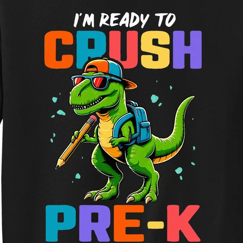 First Day Of Prek Dinosaur Sweatshirt