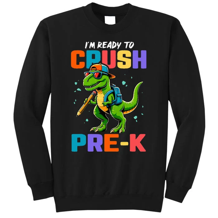 First Day Of Prek Dinosaur Sweatshirt