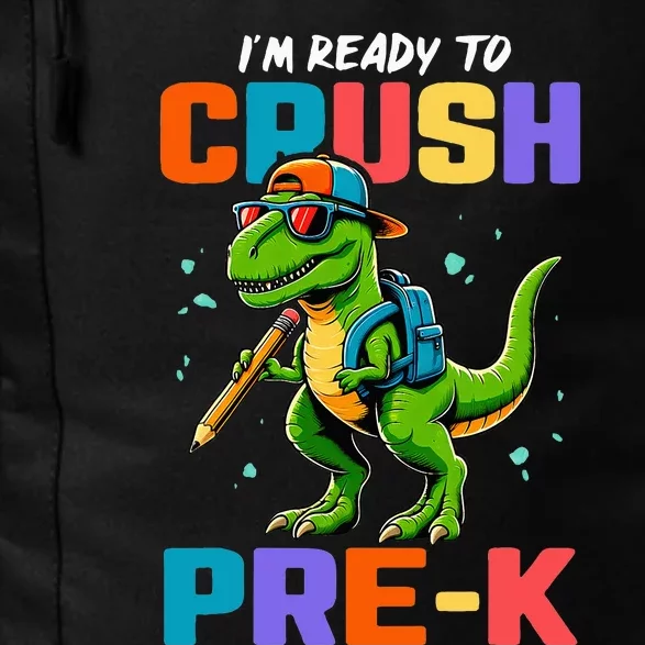 First Day Of Prek Dinosaur Daily Commute Backpack