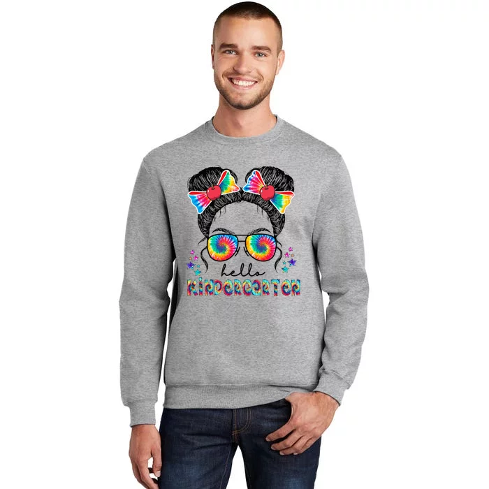 First Day Of Kindergarten For Hello Kindergarten Tall Sweatshirt