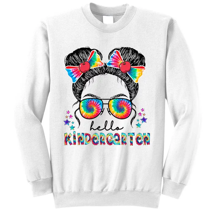 First Day Of Kindergarten For Hello Kindergarten Sweatshirt