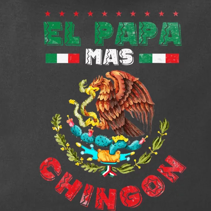 Fathers Day Or Dia Del Padre Or El Papa Mas Chingon Zip Tote Bag