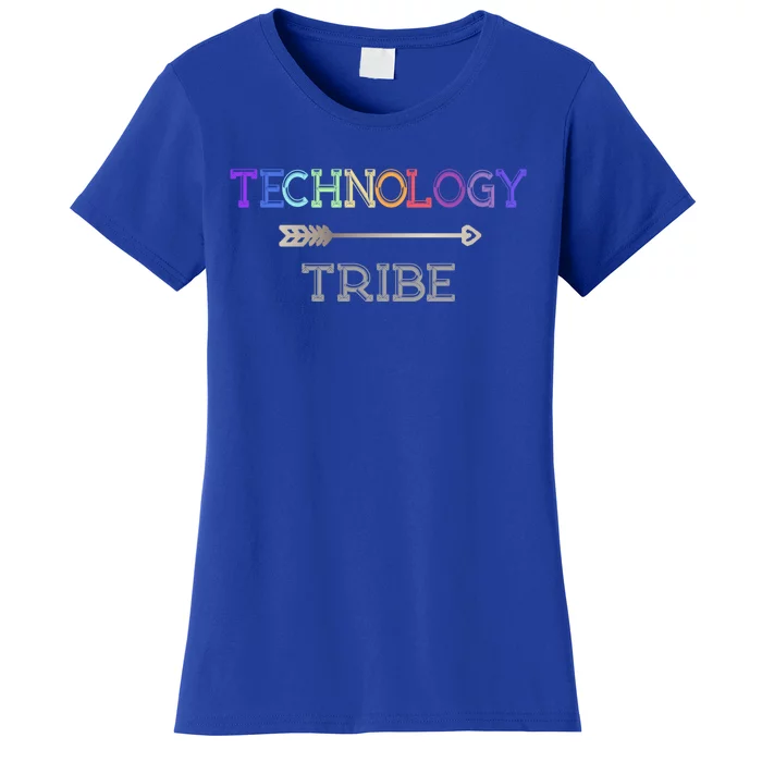 First Day Of School Technology Stem Student Teacher Team Gift Women's T-Shirt