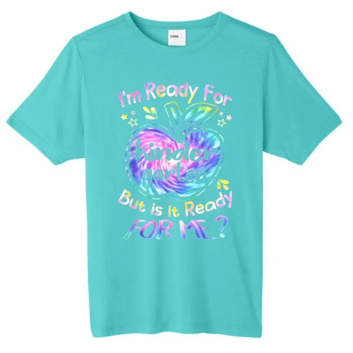 First Day Of Kindergarten Tie Dye Back To School Boy Kids ChromaSoft Performance T-Shirt