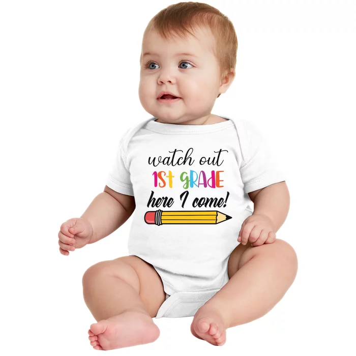 First Day Of Kindergarten Teacher Gift Back To School Baby Bodysuit