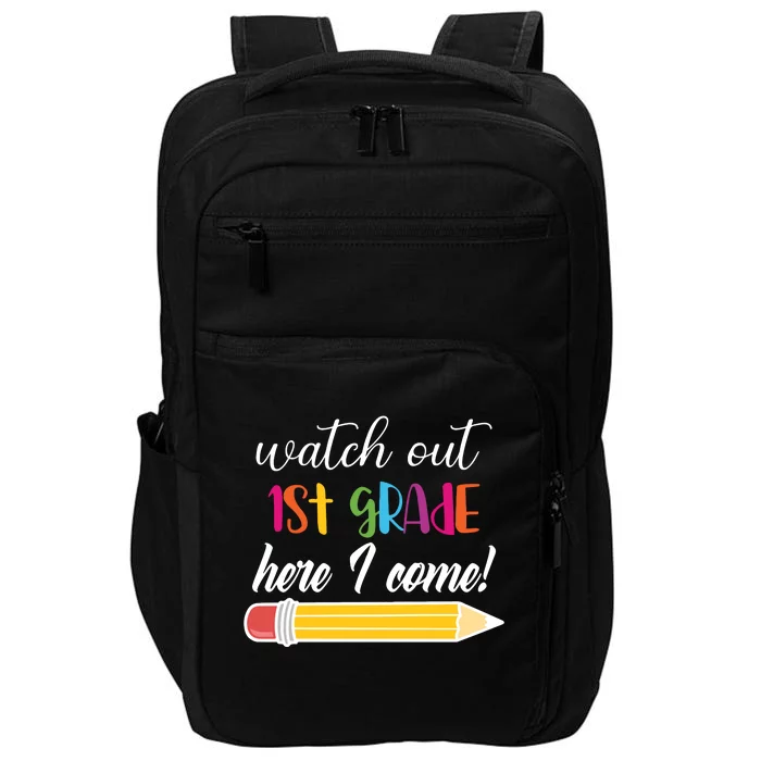 First Day Of Kindergarten Back To School Teacher Gift Impact Tech Backpack