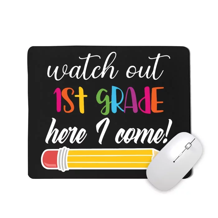 First Day Of Kindergarten Back To School Teacher Gift Mousepad