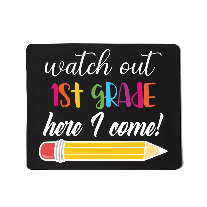 First Day Of Kindergarten Back To School Teacher Gift Mousepad