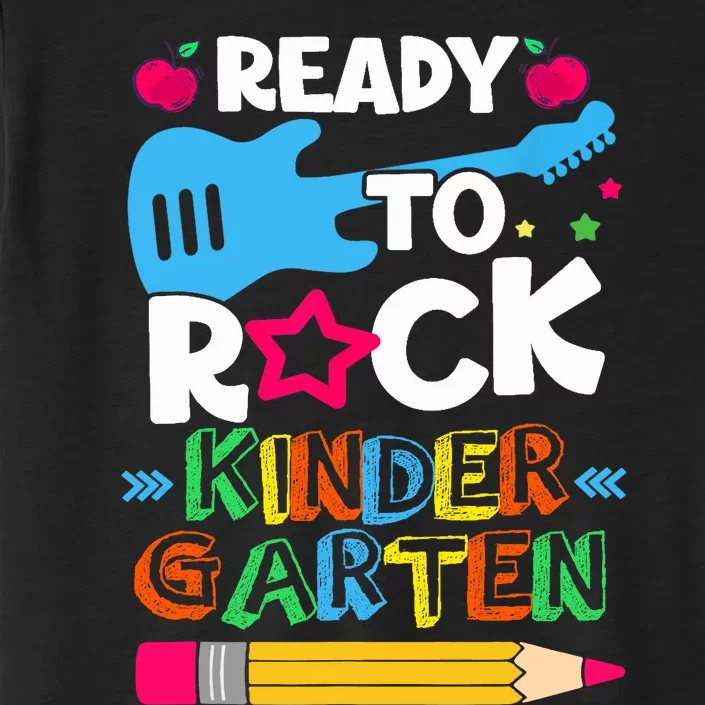 First Day Of Kindergarten Ready To Rock Kindergarten ChromaSoft Performance T-Shirt