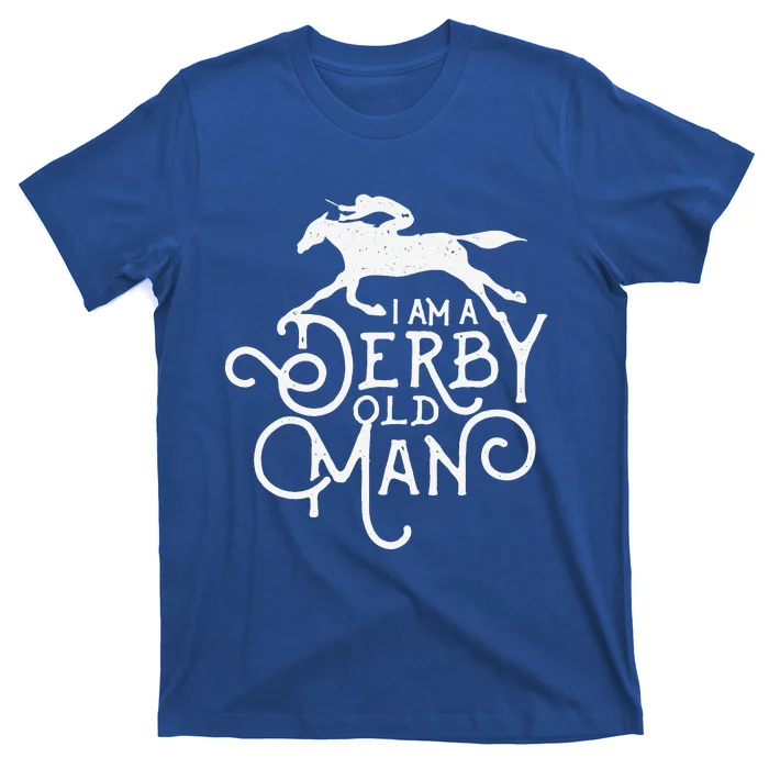 Funny Derby Old Man Kentucky Horse Racing T-Shirt