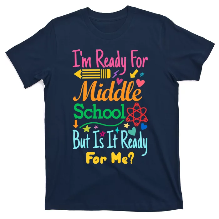 First Day Of School Outfits For Girl Middle School T-Shirt