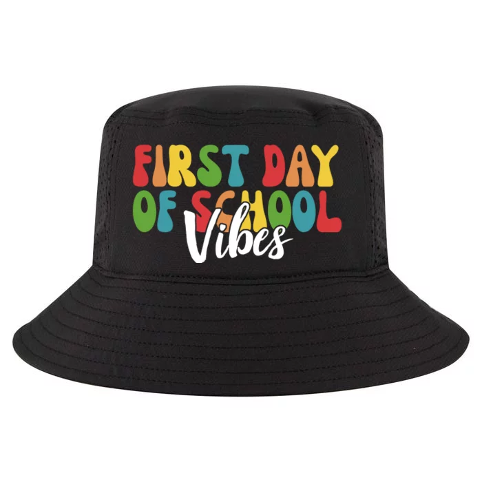 First Day Of School Vibes Cool Comfort Performance Bucket Hat