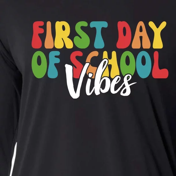 First Day Of School Vibes Cooling Performance Long Sleeve Crew