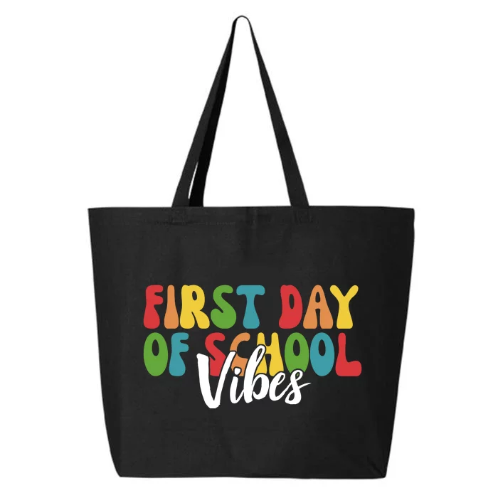 First Day Of School Vibes 25L Jumbo Tote