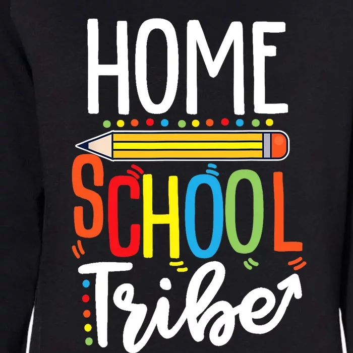 First Day Of School Homeschool Tribe Teacher Womens California Wash Sweatshirt