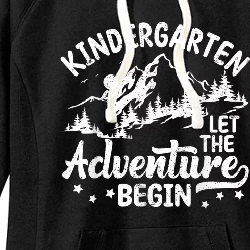 First Day Of Kindergarten 1st Day Of School Kids Teachers Women's Fleece Hoodie