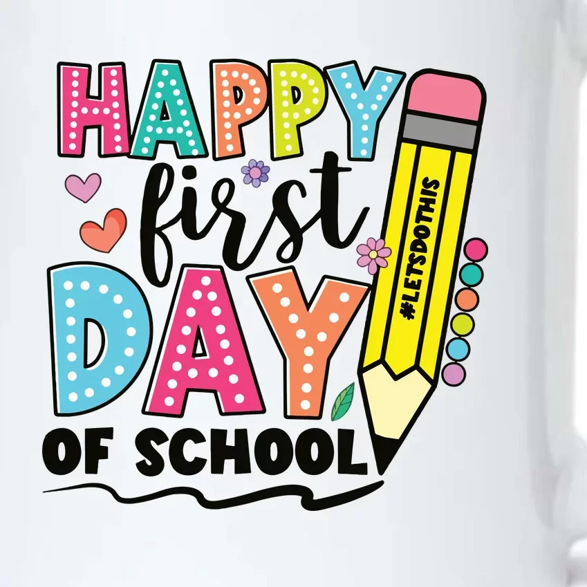 First Day Of School Teachers Gifts Teacher Black Color Changing Mug