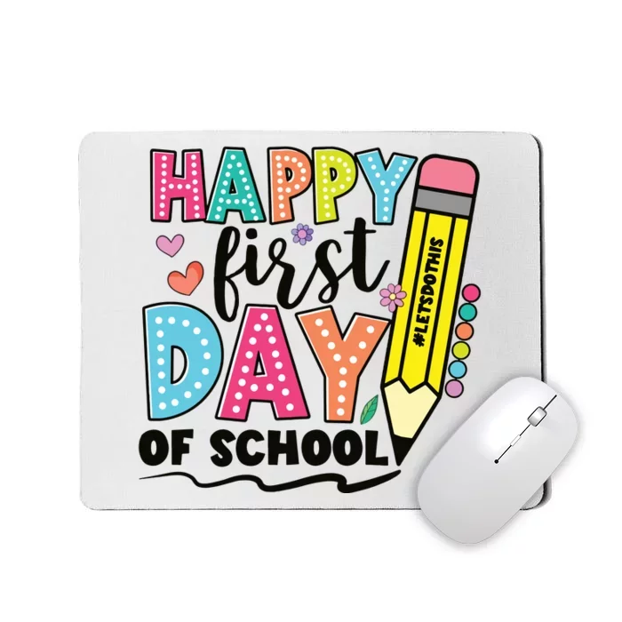 First Day Of School Teachers Gifts Teacher Mousepad