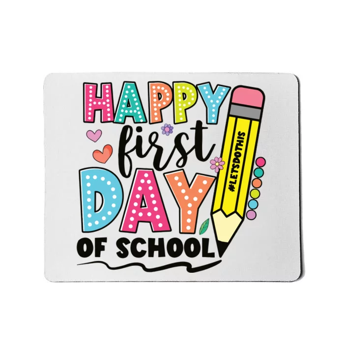 First Day Of School Teachers Gifts Teacher Mousepad