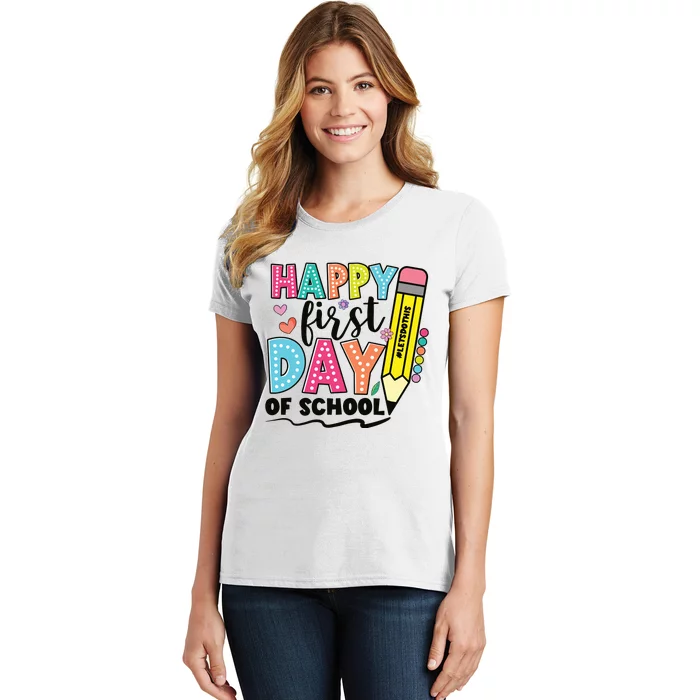 First Day Of School Teachers Gifts Teacher Women's T-Shirt