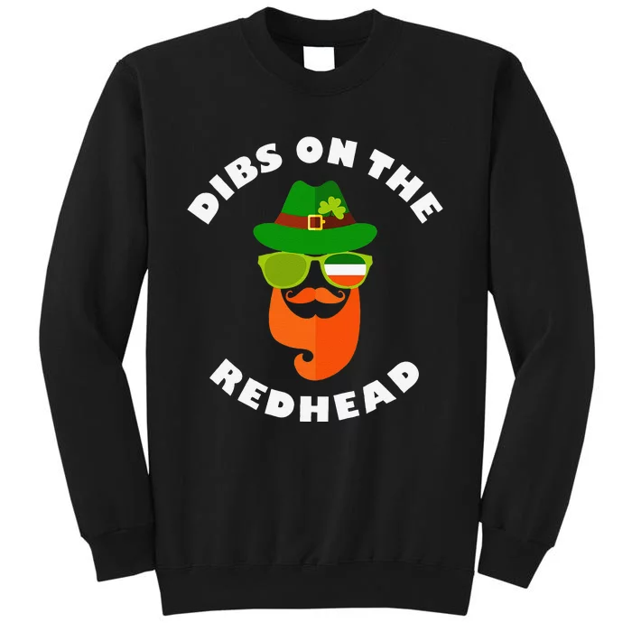 Funny Dibs On The Redhead St Patrick's Day Best Gift For Sweatshirt