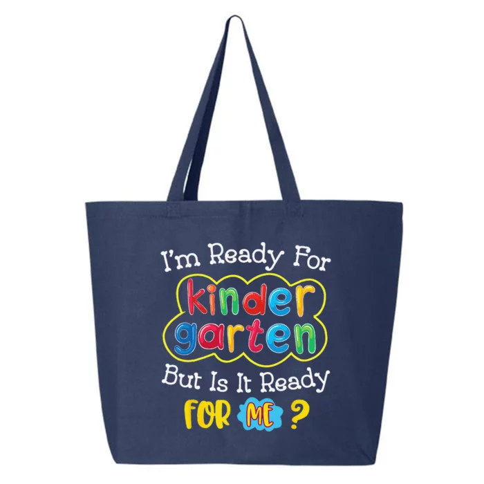 First Day Of Kindergarten Funny Back To School 25L Jumbo Tote