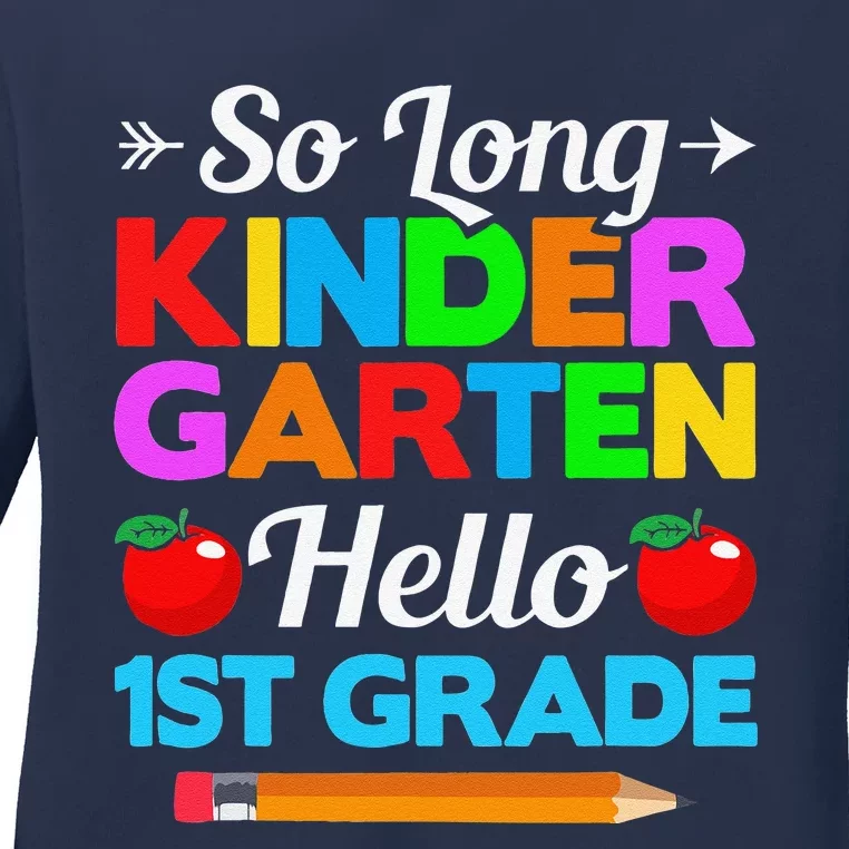 First Day Of School Clothes New School Year First Grader Ladies Long Sleeve Shirt