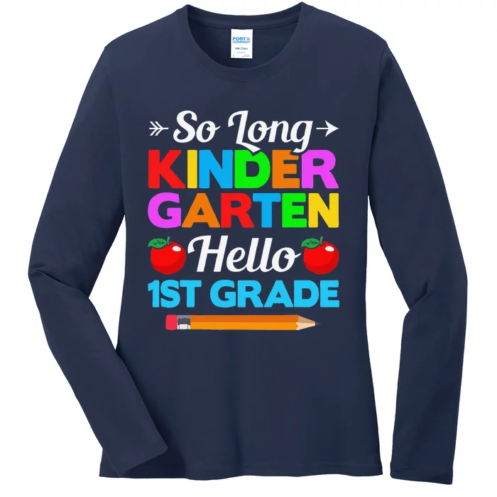 First Day Of School Clothes New School Year First Grader Ladies Long Sleeve Shirt