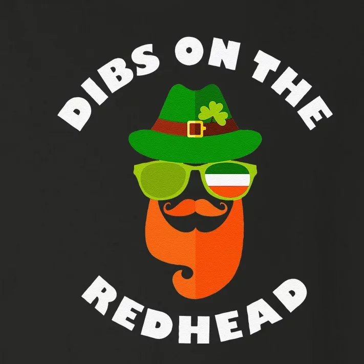 Funny Dibs On The Redhead St Patrick's Day Best Gift For Toddler Long Sleeve Shirt