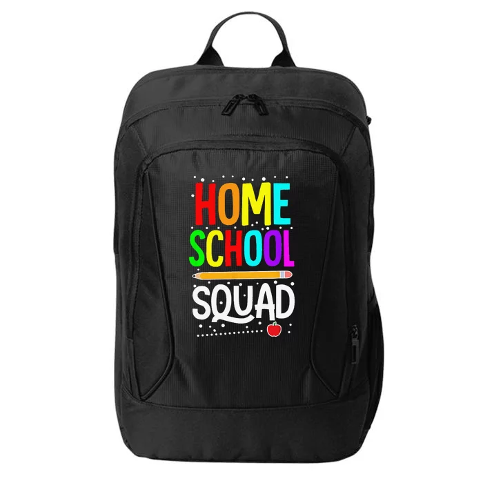 First Day Of School Homeschool Squad Teacher Gift City Backpack