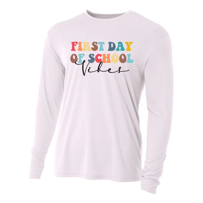 First Day Of School Vibes Cooling Performance Long Sleeve Crew