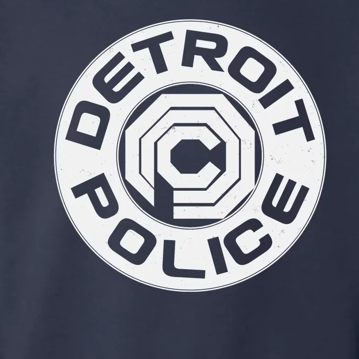 Futuristic Detroit Police Logo Emblem Toddler Hoodie