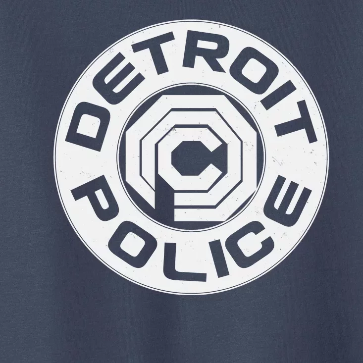 Futuristic Detroit Police Logo Emblem Toddler T-Shirt