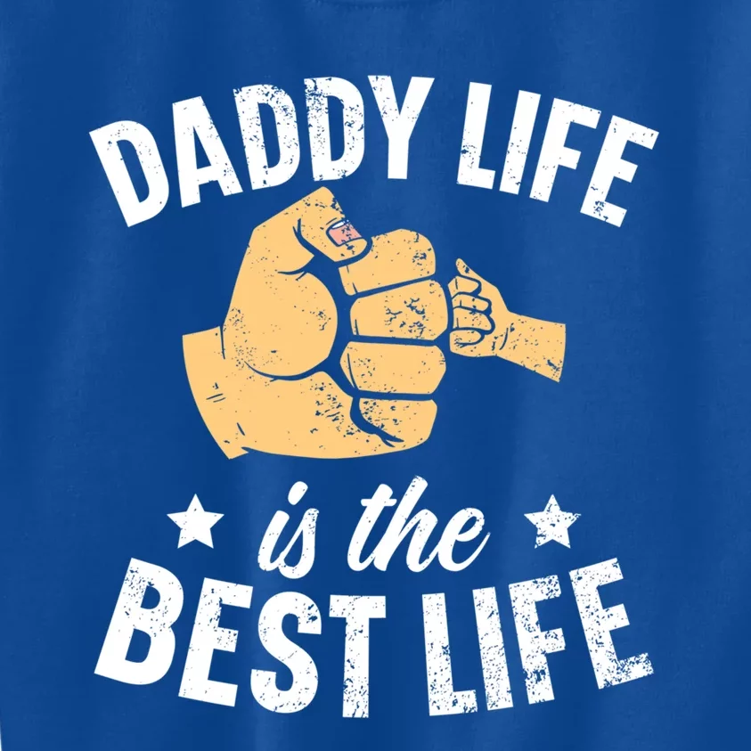 Fathers Day Papa Best Dad Ever Fatherhood Daddy Cute Gift Kids Sweatshirt