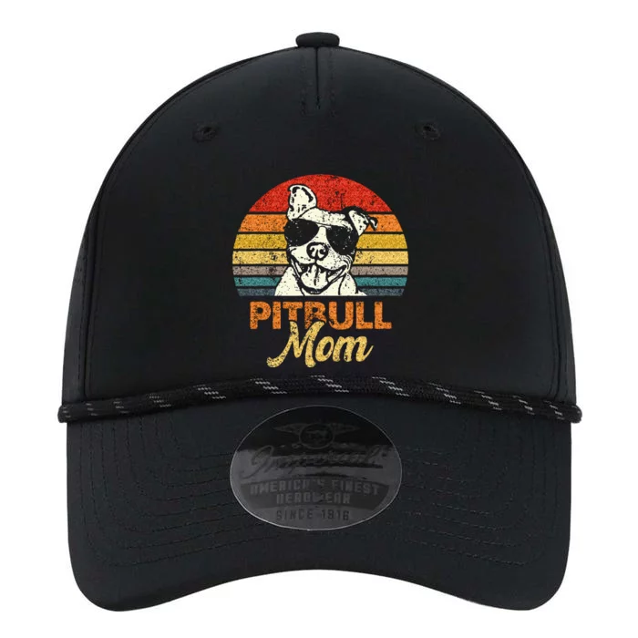 Funny Dog Pitbull Mom Pittie Mom Mothers Day Performance The Dyno Cap