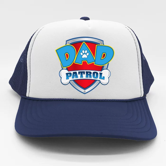 Funny Dad Patrol Dog Mom, Dad For Women Gift Trucker Hat