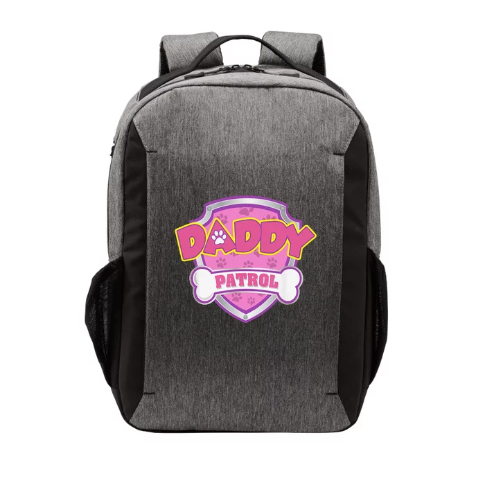 Funny Daddy Patrol Dog Mom, Dad For Women Gift Vector Backpack