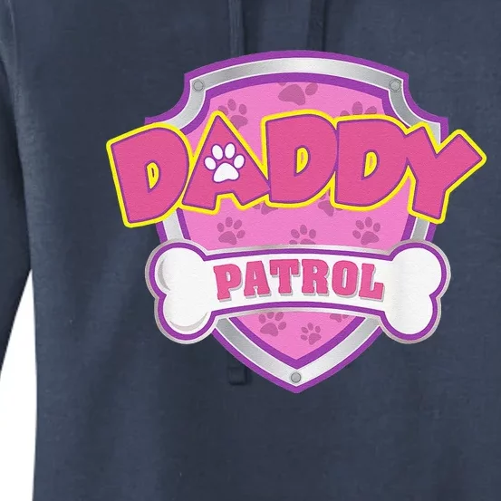 Funny Daddy Patrol Dog Mom, Dad For Women Gift Women's Pullover Hoodie