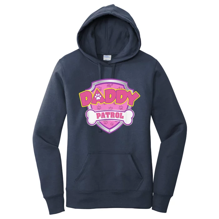 Funny Daddy Patrol Dog Mom, Dad For Women Gift Women's Pullover Hoodie