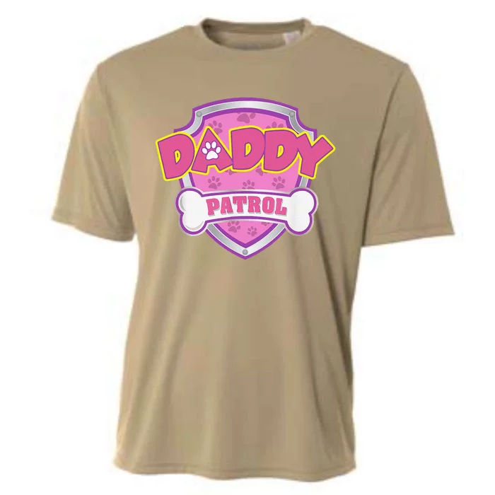 Funny Daddy Patrol Dog Mom, Dad For Women Gift Cooling Performance Crew T-Shirt