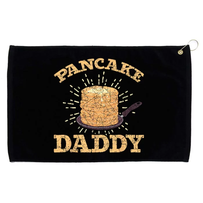 Fathers Day Pancake Daddy Pancake Chef Dad Foodie Pancake Grommeted Golf Towel