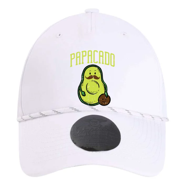 Fathers Day Papacado Papa Avocado Funny Vegan Guacamole Dad Performance The Dyno Cap