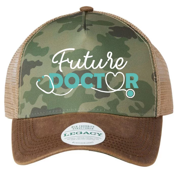 Future Doctor - Pre Med Outfit Medical Student Gift Legacy Tie Dye Trucker Hat