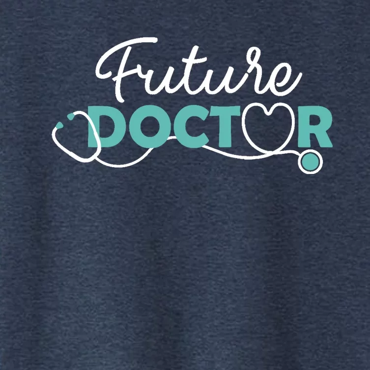 Future Doctor - Pre Med Outfit Medical Student Gift Women's Crop Top Tee