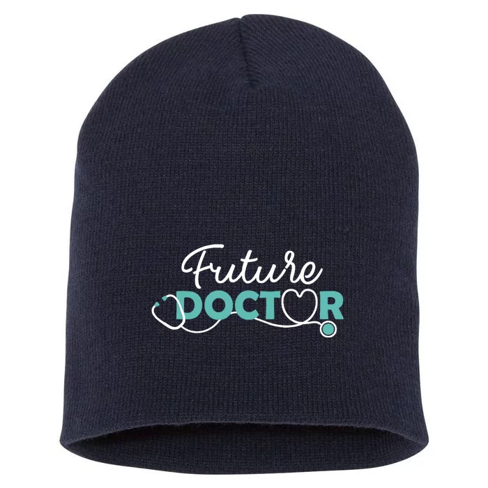 Future Doctor - Pre Med Outfit Medical Student Gift Short Acrylic Beanie