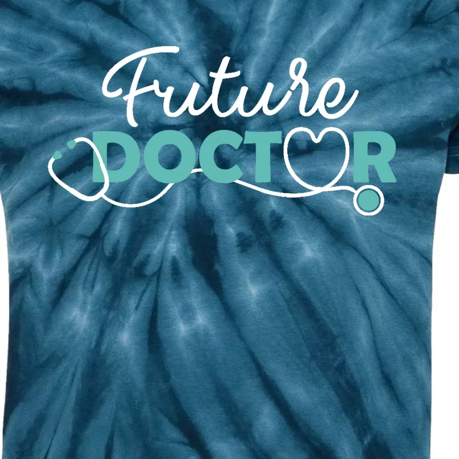 Future Doctor - Pre Med Outfit Medical Student Gift Kids Tie-Dye T-Shirt