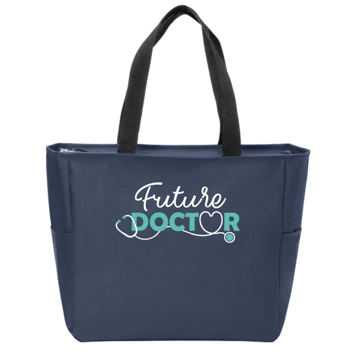 Future Doctor - Pre Med Outfit Medical Student Gift Zip Tote Bag